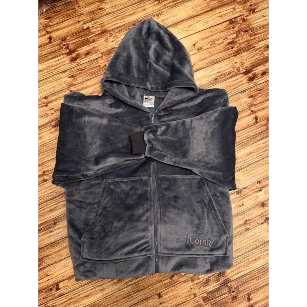 The Comfy Wearable Blanket Hoodie in Grey